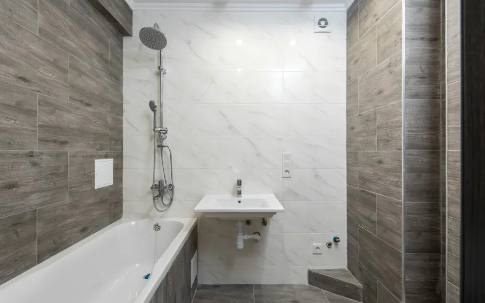 bathrooom plumbing work